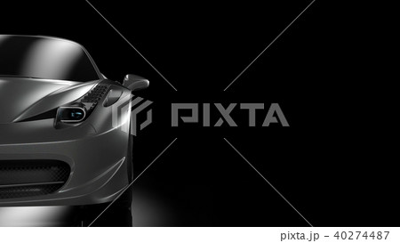 Front view sport car 40274487