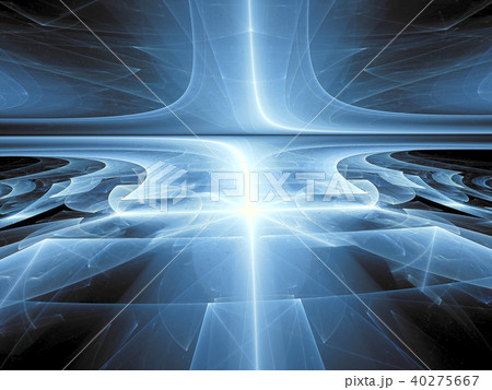 Perspective background - abstract digitally generated image 40275667