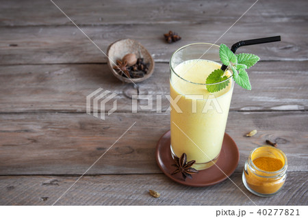 Turmeric Lassi Drink Turmeric Lassi Drink 40277821