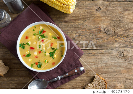 Corn Chowder Soup Corn Chowder Soup 40278470