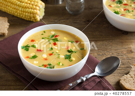 Corn Chowder Soup Corn Chowder Soup 40278557