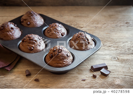 Chocolate Muffins 40278598