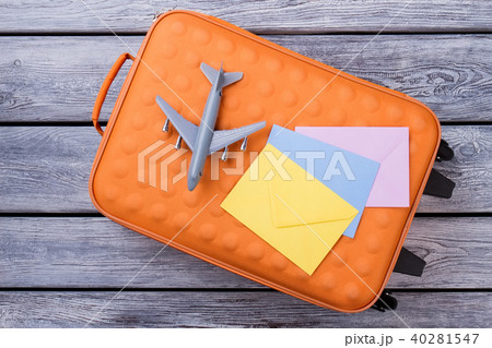 Travel stuff, top view. 40281547