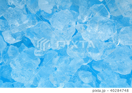 氷 テクスチャ 夏 背景の写真素材