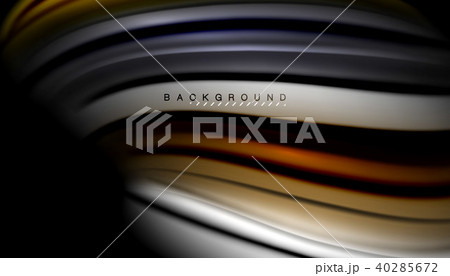 Abstract wave lines fluid color stripes 40285672