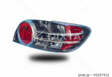 Car tail lights that are separate from the white  40287422