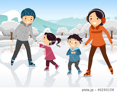 Family Skating 40293156