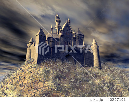 Castle on a mountain 40297191