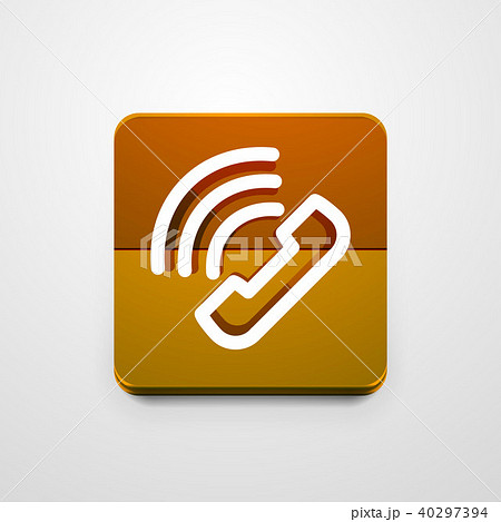 Phone button, call support idea, vector illustration Phone button, call support idea, vector illustration 40297394