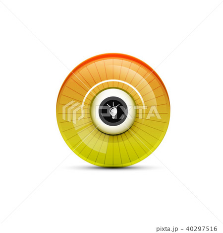 Light bulb, new idea concept web button Light bulb, new idea concept web button 40297516