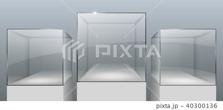 Showcases from glass 40300136