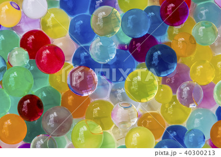 Background made with scattered color gel balls Background made with scattered color gel balls 40300213