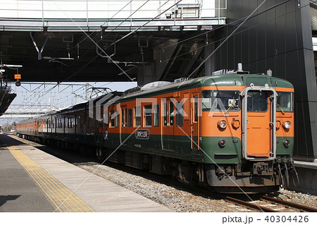 高崎地区115系電車(最末期・引退装飾付) 高崎地区115系電車(最末期・引退装飾付) 40304426