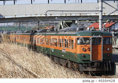 高崎地区115系電車(最末期・引退装飾付) 高崎地区115系電車(最末期・引退装飾付) 40304428