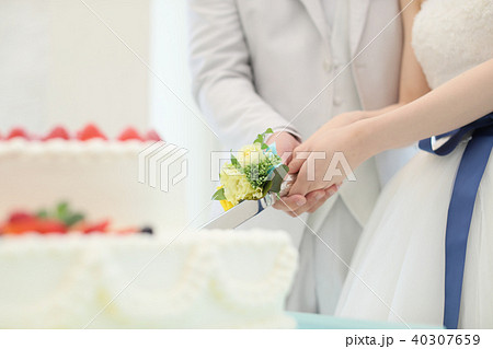 ケーキ入刀イメージ ケーキ入刀イメージ 40307659