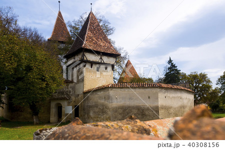 Church Fortification in Cincsor is architecture landmark Church Fortification in Cincsor is architecture landmark 40308156