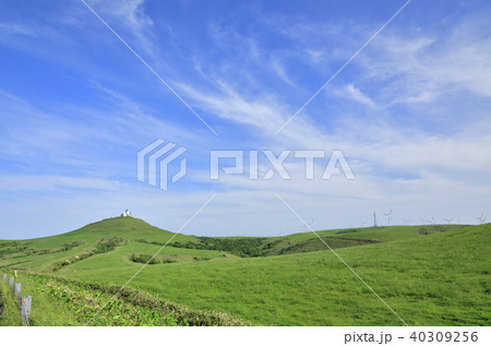 北海道　宗谷丘陵　丸山 40309256