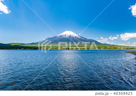 富士山 山中湖 40309425