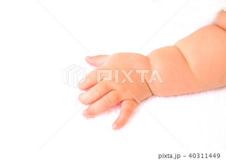赤ちゃんの手、ボディーパーツ、アップ 40311449