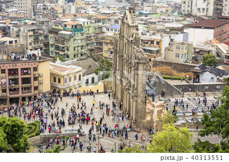 古都マカオのセントポール天主堂 40313551