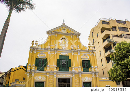 マカオ旧市街 40313555