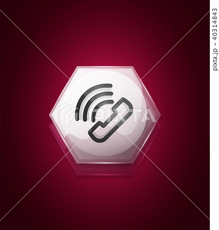 Phone support call center button 40314843