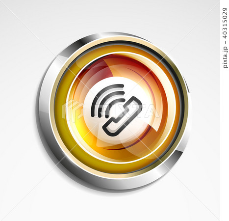Phone button, call support idea, vector illustration Phone button, call support idea, vector illustration 40315029