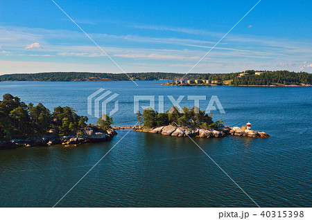 Islets of Stockholm Archipelago in Sweden 40315398