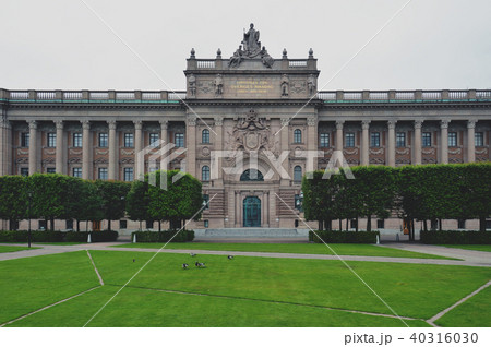 The Parliament House of Sweden in Stockholm 40316030