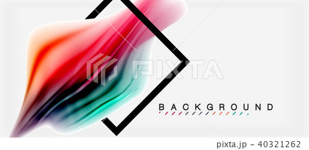 Blurred fluid colors background, abstract waves lines, vector illustration Blurred fluid colors background, abstract waves lines, vector illustration 40321262