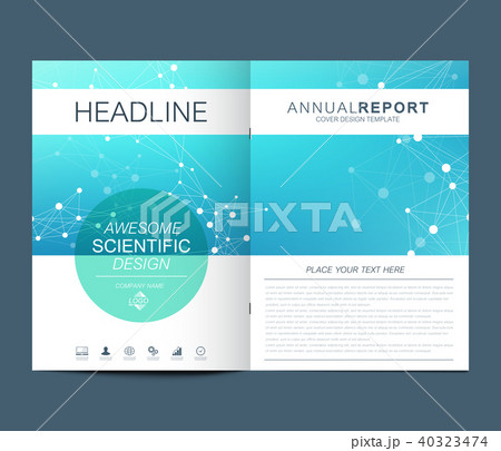 Modern vector template for brochure, Leaflet, flyer, advert, cover, catalog, magazine or annual Modern vector template for brochure, Leaflet, flyer, advert, cover, catalog, magazine or annual 40323474