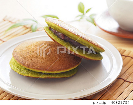 抹茶どら焼き 40325734