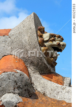 沖縄　那覇　壺屋の街並み 40325933