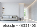 Modern white living room interior 3d render 40328403