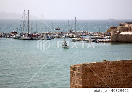 Akko - an ancient city - a fortress in Israel, on  40329462