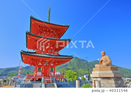 西光寺の三重塔（奥之院誓願之塔） 40331546