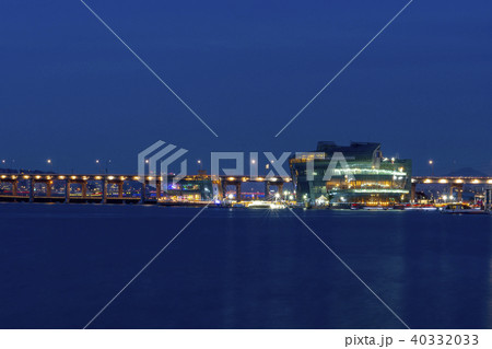 橋 夜景 風景 40332033