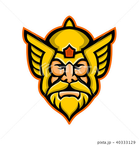 Thor Norse God mascot Thor Norse God mascot 40333129