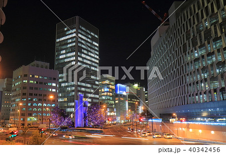 大阪 梅田　都市風景の夜景 40342456