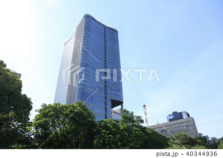 東京　日比谷　東京ミッドタウン日比谷　新緑 40344936