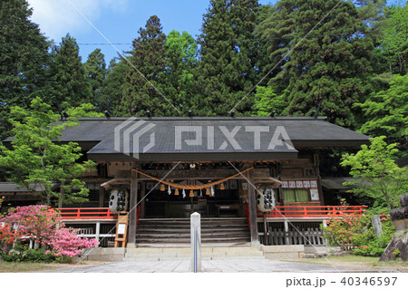 有明山神社　長野県安曇野市 40346597