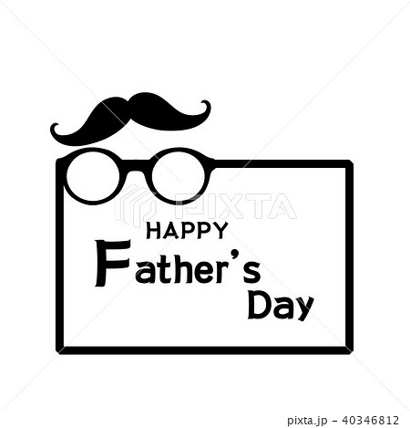 父の日 カード 葉書のイラスト素材 40346812 Pixta