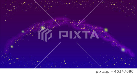 Milky Way vector illustration 40347690