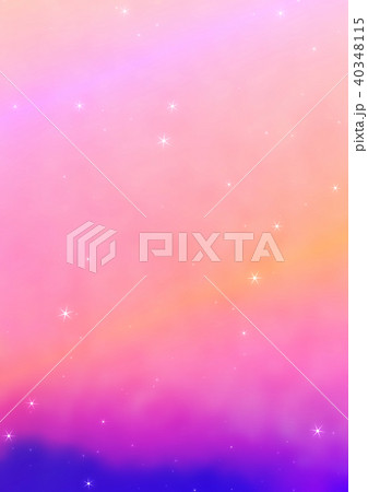 夜空 夕空 夕暮れ空 40348115