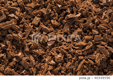 細かく刻んだチョコレート 40349590