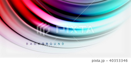 Blurred fluid colors background, abstract waves lines, vector illustration Blurred fluid colors background, abstract waves lines, vector illustration 40353346