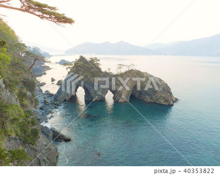 碁石海岸 穴通磯 碁石海岸 穴通磯 40353822