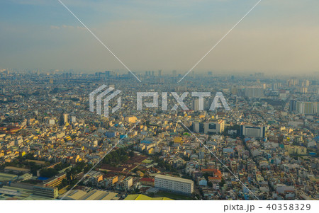 Aerial view of Saigon, Vietnam Aerial view of Saigon, Vietnam 40358329