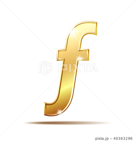 Florin or forint currency vector icon 40363296