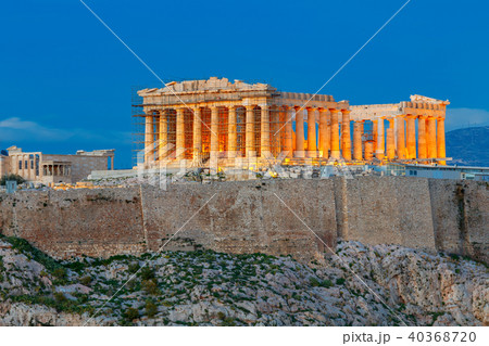 Athens. The Parthenon on the Acropolis. 40368720